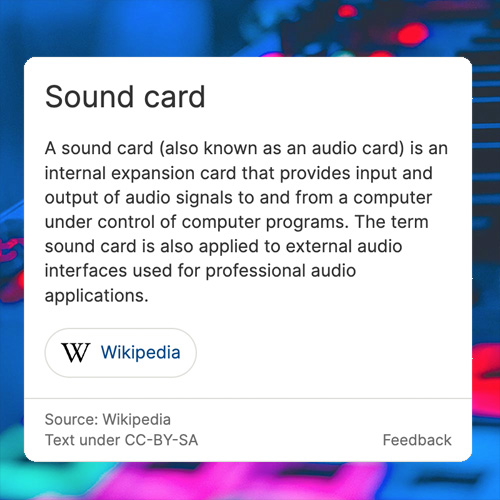 What are Sound Cards? LSA